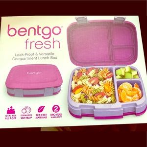 NIB Bentgo Fresh Lunchbox - Pink/Purple